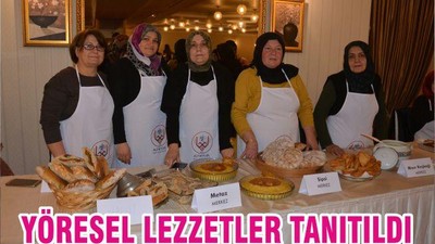 YÖRESEL LEZZETLER TANITILDI