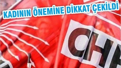 KADININ ÖNEMİNE DİKKAT ÇEKİLDİ