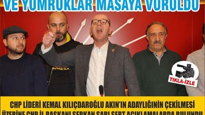 CHP İl Başkanlığı'ndan İstifa Sinyali