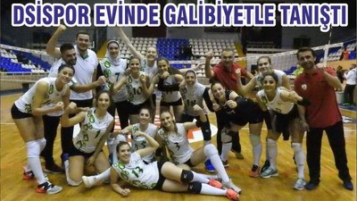 DSİSPOR EVİNDE GALİBİYETLE TANIŞTI