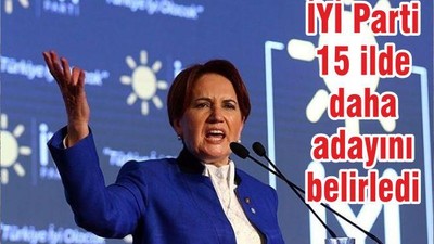İYİ Parti 15 ilde daha adayını belirledi