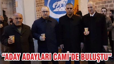 “ADAY ADAYLARI CAMİ’DE BULUŞTU”