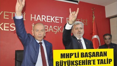 MHP’Lİ BAŞARAN BÜYÜKŞEHİR’E TALİP