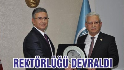 REKTÖRLÜĞÜ DEVRALDI