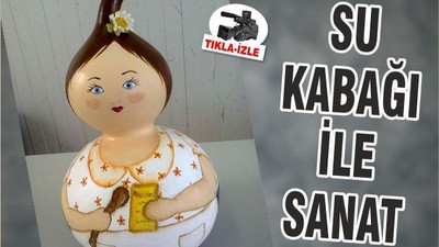 SU KABAĞI İLE SANAT