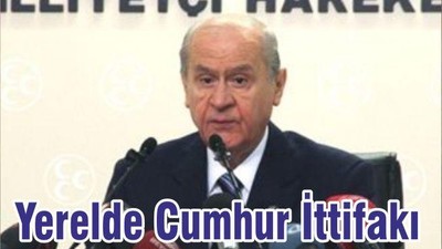 Yerelde Cumhur İttifakı