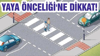 YAYA ÖNCELİĞİ'NE DİKKAT!