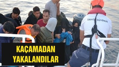 KAÇAMADAN YAKALANDILAR