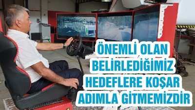 ÖNEMLİ OLAN BELİRLEDİĞİMİZ HEDEFLERE KOŞAR ADIMLA GİTMEMİZDİR