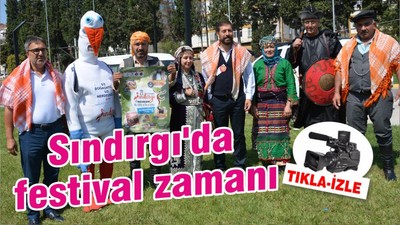 Sındırgı'da festival zamanı