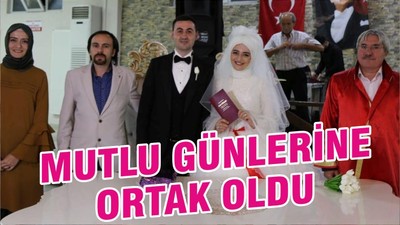 MUTLU GÜNLERİNE ORTAK OLDU