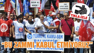 "BU ZAMMI KABUL ETMİYORUZ"