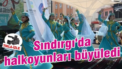 Sındırgı'da halkoyunları büyüledi