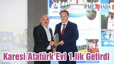 Karesi Atatürk Evi Birincilik Getirdi