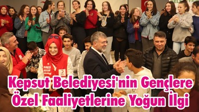 Kepsut Belediyesi'nin Gençlere Özel Faaliyetlerine Yoğun İlgi