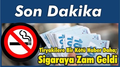 Tiryakilere Bir Kötü Haber Daha; Sigaraya Zam Geldi