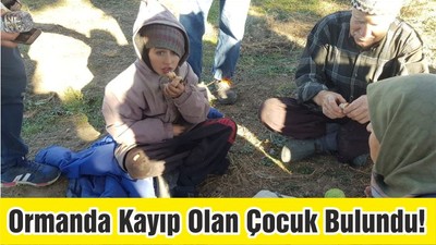 Jandarma Balıkesir’de 2 Gündür Ormanda Kayıp Olan Çocuğu Buldu!