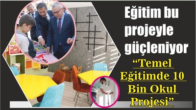 Eğitim bu projeyle güçleniyor