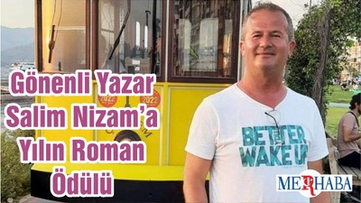 Gönenli Yazar Salim Nizam’a Yılın Roman Ödülü
