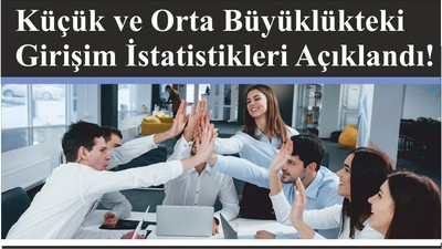 Küçük ve Orta Büyüklükteki Girişim İstatistikleri Açıklandı!
