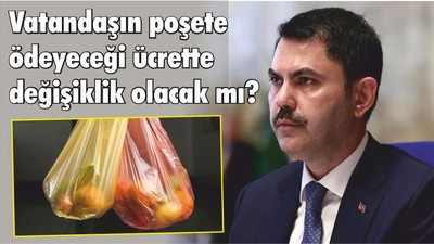 Vatandaşın poşete ödeyeceği ücrette değişiklik olacak mı?