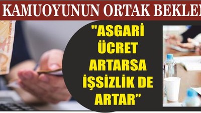 KAMUOYUNUN ORTAK BEKLENTİSİ 7 BİN 845 TL