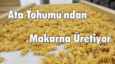 Ata Tohumu'ndan Makarna Üretiyor