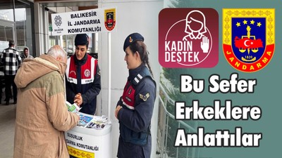 Jandarma Erkekleri de Bilinçlendirdi