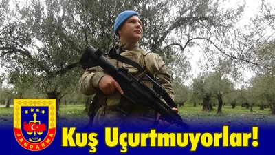 Jandarma Körfez’de Kuş Uçurtmuyor