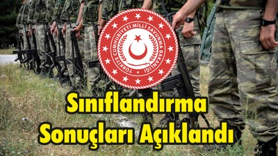 Sınıflandırma Sonuçları Açıklandı