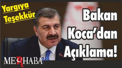 Bakan Koca, hekime yönelik bıçaklı saldırı davası hakkında yargıya teşekkür etti