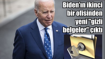 Biden'ın ikinci bir ofisinden yeni "gizli belgeler" çıktı