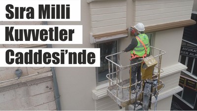 Sıra Milli Kuvvetler Caddesi’nde