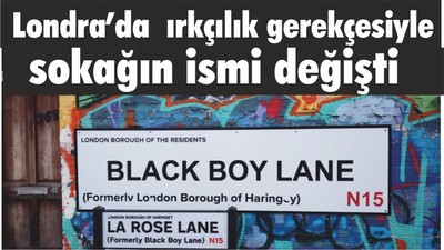 Londra’da ırkçılık gerekçesiyle sokağın ismi değişti