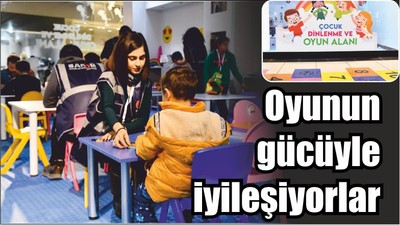 Oyunun gücüyle iyileşiyorlar
