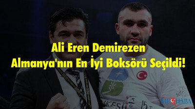 Ali Eren Demirezen Almanya'nın En İyi Boksörü Seçildi