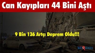 Can Kayıpları 44 Bini Aştı