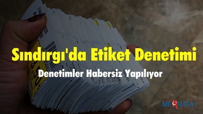 Sındırgı’da Etiket Denetimi