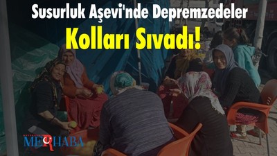 Susurluk Aşevi’nde Depremzedeler Kolları Sıvadı