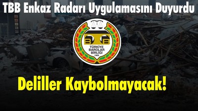 TBB Enkaz Radarı Uygulamasını Duyurdu