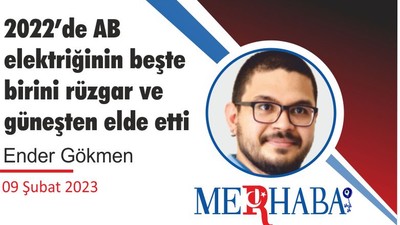 2022’de AB elektriğinin beşte birini rüzgar ve güneşten elde etti