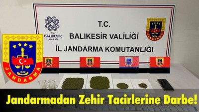 Balıkesir'de Zehir Tacirlerine Operasyon