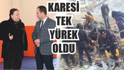 KARESİ TEK YÜREK OLDU