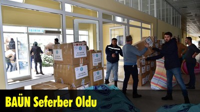 BAÜN Seferber Oldu