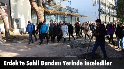 Erdek’te Sahil Düzenleme Çalışmaları Bilgilendirme Toplantısı