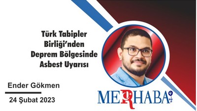 Deprem Bölgesinde Asbest Uyarısı