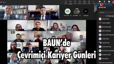 BAÜN’de Çevrimiçi Kariyer Günleri