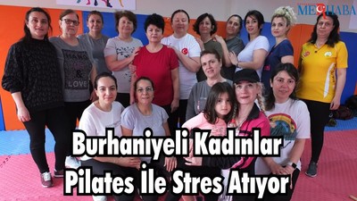 Burhaniyeli Kadınlar Pilates İle Stres Atıyor