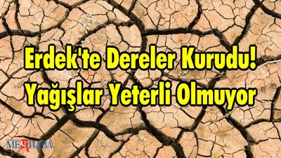 Dereler Kurudu! Yağışlar Yeterli Olmuyor