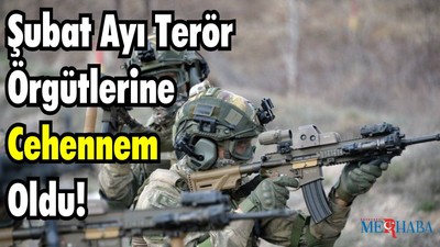 Şubat Ayı Terör Örgütlerine Cehennem Oldu